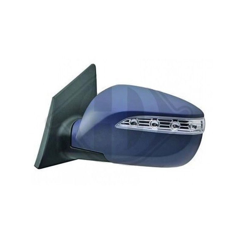 Specchietto retrovisore destro con indicatore di direzione riscaldato e pieghevole per Hyundai ix35 2010