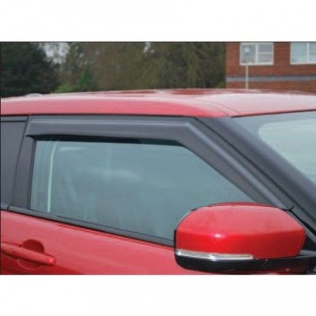 Range Rover font 3 porte fenêtre Vent Déflecteurs set complet de 2 britpart DA6093 