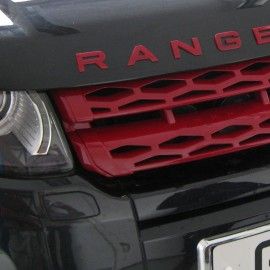 Calandre rouge pour Range Rover Evoque