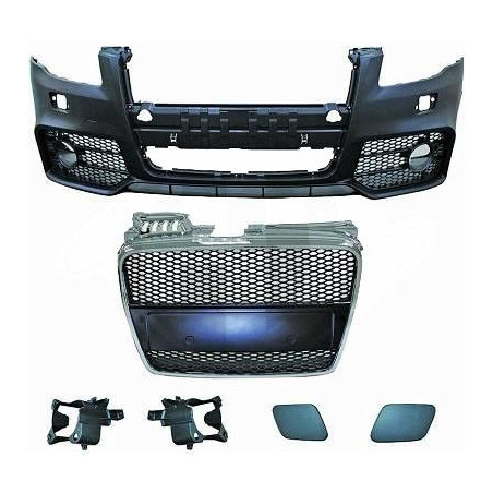 Parachoques delantero para Audi A4 look RS4 2004-2007 Parachoques delantero para Audi A4 look RS4 2004-2007