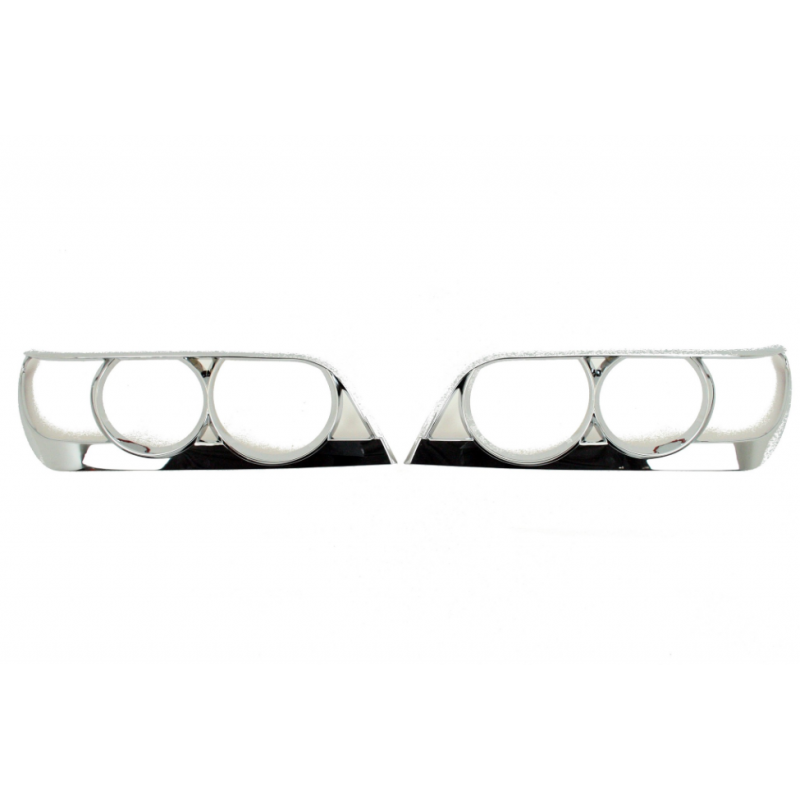 Protezioni per fari cromate per BMW X5 E53