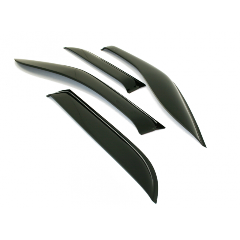 Deflectores de viento negros para BMW X5 E70