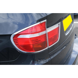 Protector de faros cromado para BMW X5 E70