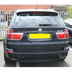 Chromen koplampbescherming voor BMW X5 E70