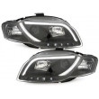 Coppia di fari a LED + barra luminosa per Audi A4 2004-2007