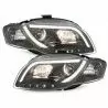 Paire de phares LED + Light BAR pour Audi A4 2004-2007