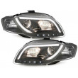 Coppia di fari a LED + barra luminosa per Audi A4 2004-2007