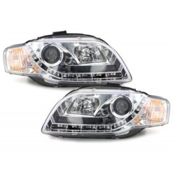 Coppia di luci diurne a LED per Audi A4 2004-2007