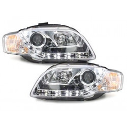 Par de luces LED de conducción diurna para Audi A4 2004-2007