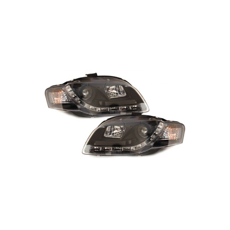 Coppia di luci diurne a LED per Audi A4 2004-2007