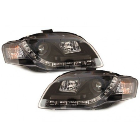 Paire de phares diurnes à LED pour Audi A4 2004-2007