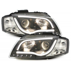 Paire de phares Avant + Light bar intégrés Audi A3 8P 2003-2008