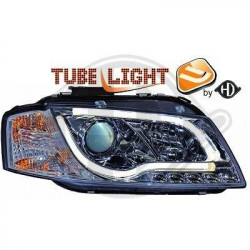 Coppia fari anteriori + barra luminosa integrata Audi A3 8P 2003-2008