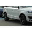 Kit de extensión de guardabarros negro para Audi Q7 Kit de extensión de guardabarros negro para Audi Q7