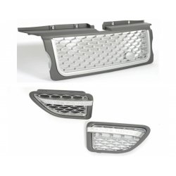 Pacote de grade Silver Look Autobiography para Range Rover Sport 2005-2009