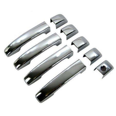 Couvres poignées Chrome pour Range Rover L322 Couvres poignées Chrome pour Range Rover L322