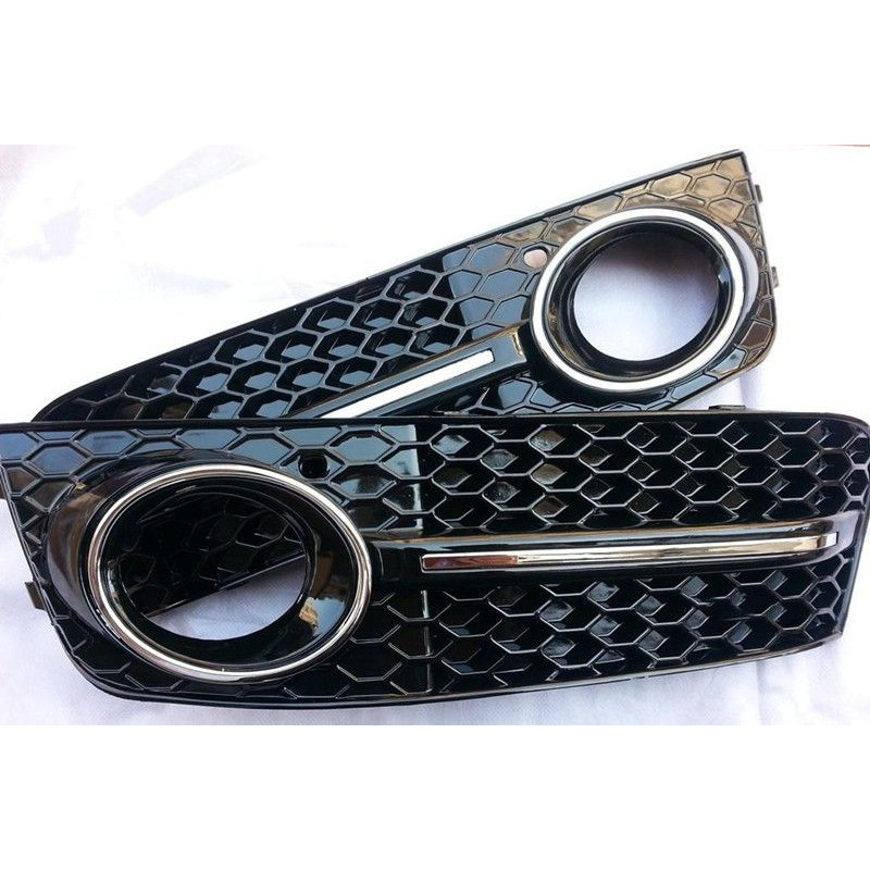 Grilles anti brouillard Look RS Audi A4 2007-2012
