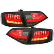 Feux arrière LED Lightbar noir / fumée pour Audi A4 BERLINE 2007-2011 Feux arrière LED Lightbar noir / fumée pour Audi A4 BERLINE 2007-2011