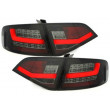 LED Rückleuchten Lichtleiste Schwarz/Rauch für Audi A4 Limousine 2007-2011 LED Rückleuchten Lichtleiste Schwarz/Rauch für Audi A4 Limousine 2007-2011