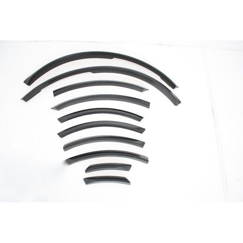 Kit de extensión de guardabarros negro para Audi Q7
