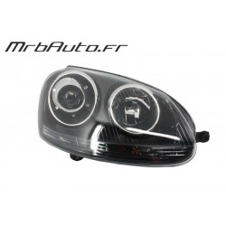 FARI ANTERIORI R32 GTI LOOK NERI VOLKSWAGEN GOLF 5