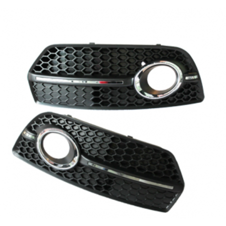 GRILLES ANTI BROUILLARD LOOK RS AUDI Q5 8R GRILLES ANTI BROUILLARD LOOK RS AUDI Q5 8R