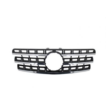 Schwarzer Kühlergrill für Mercedes ML W164 AMG Look Schwarzer Kühlergrill für Mercedes ML W164 AMG Look