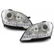 Faro anteriore cromato per Mercedes ML W164