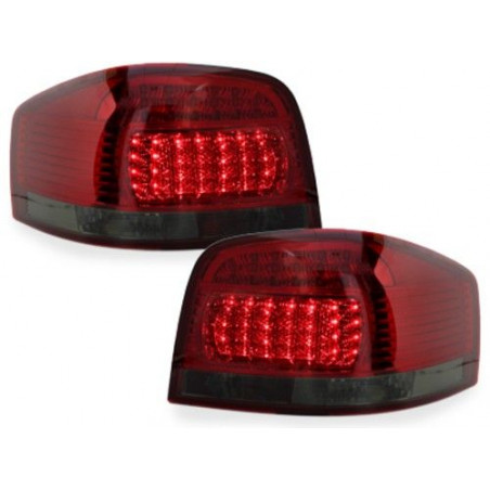 FEUX ARRIERE LED POUR AUDI A3 8P 2003-08 FEUX ARRIERE LED POUR AUDI A3 8P 2003-08