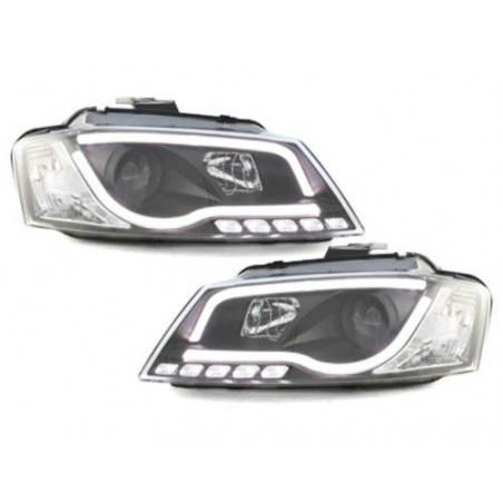PHARES NOIR LIGHTBAR LED AUDI A3 8P 08-12