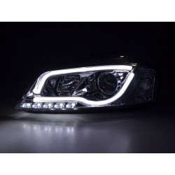 CHROM LICHTLEISTE LED-SCHEINWERFER AUDI A3 8P 08-12
