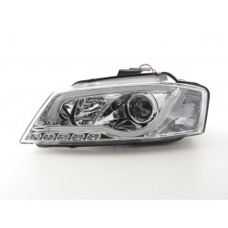 PHARES CHROME LIGHTBAR LED AUDI A3 8P 08-12