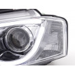 BARRA DE LUCES CROMADA FAROS LED AUDI A3 8P 08-12 BARRA DE LUCES CROMADA FAROS LED AUDI A3 8P 08-12