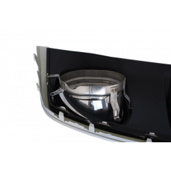 DIFFUSEUR AVEC ECHAPPEMENTS LOOK RS4 POUR AUDI A4