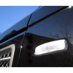 COPPIA DI INDICATORI DI DIREZIONE BIANCHI PER RANGE ROVER