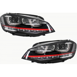 Phares LED Look GTI pour Volkswagen Golf 7 