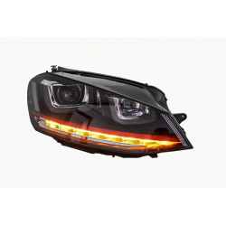 Phares LED Look GTI pour Volkswagen Golf 7 