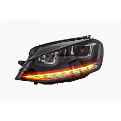 Phares LED Look GTI pour Volkswagen Golf 7 