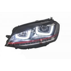 Fari anteriori a LED GTI Look per Volkswagen Golf 7 