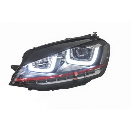 Phares LED Look GTI pour Volkswagen Golf 7 Phares LED Look GTI pour Volkswagen Golf 7