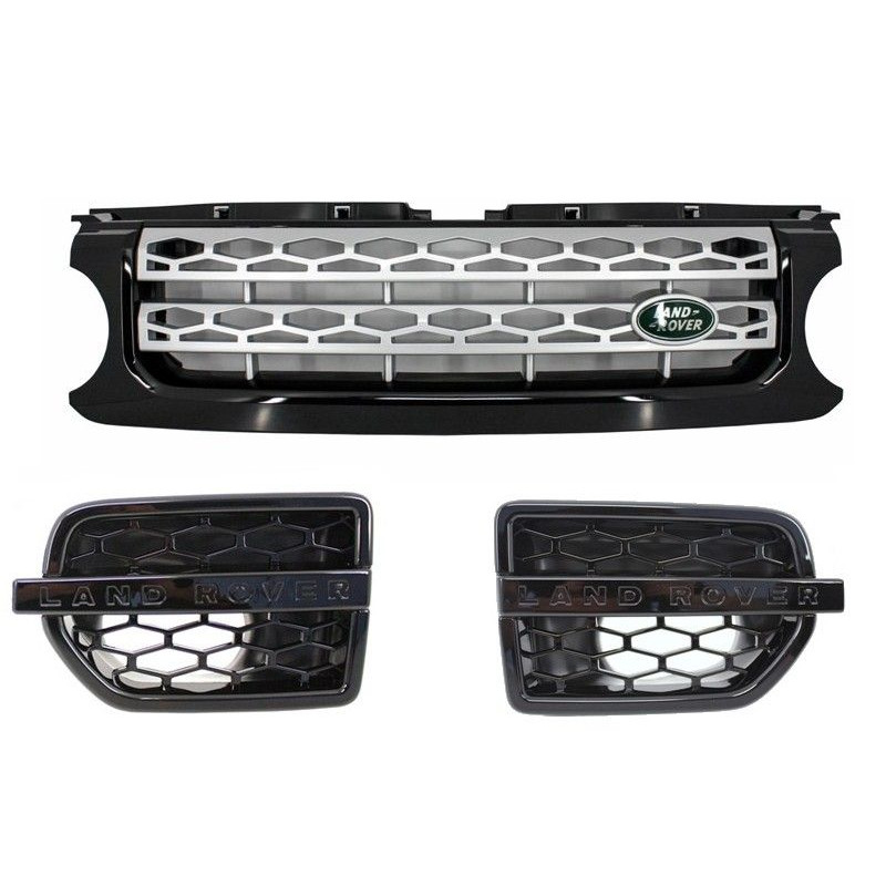 Pack Calandre Black Silver pour Discovery 4