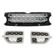 Pack Calandre Black Silver pour Discovery 4