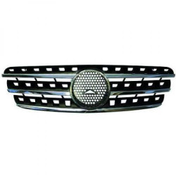 Schwarzer Chrom-Kühlergrill für ML W163, Look W164