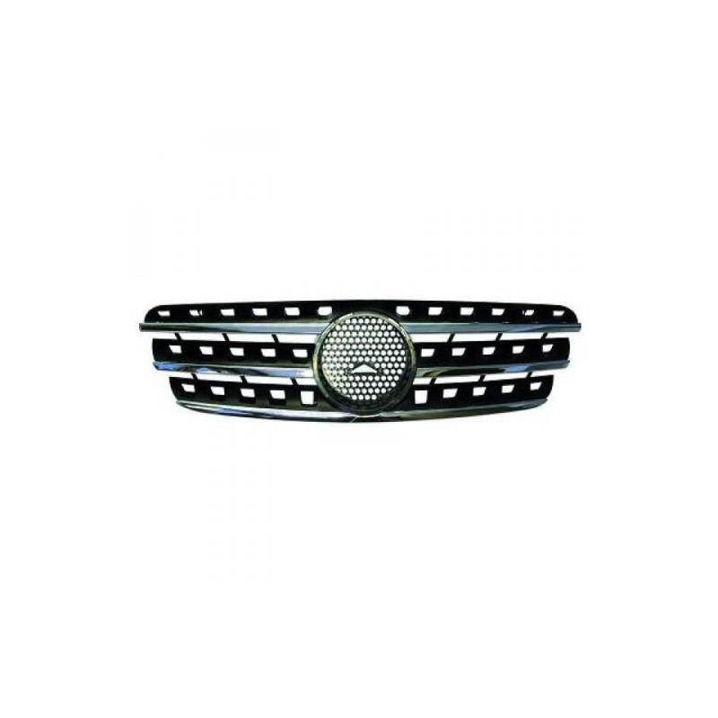 Zwarte chromen grille voor ML W163 Look W164