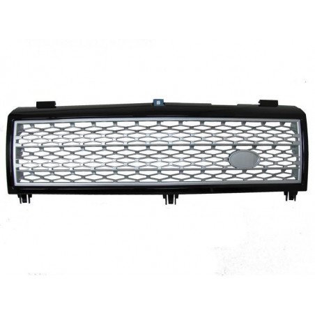 Griglia nera argentata per Range Rover Vogue 2002