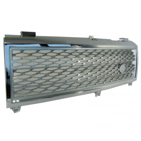 Calandre Chrome/Argent pour Range Rover L322 Vogue