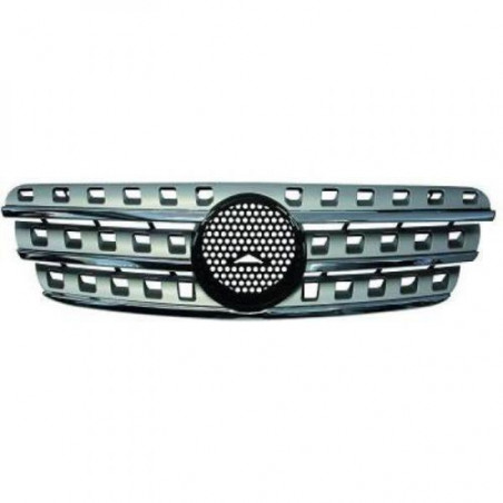Grade cinza cromada para ML W163 Look W164 Grade cinza cromada para ML W163 Look W164