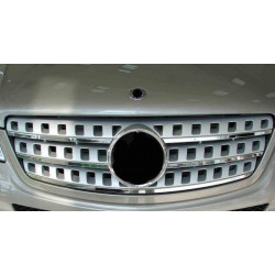 Grade cinza cromada para ML W163 Look W164
