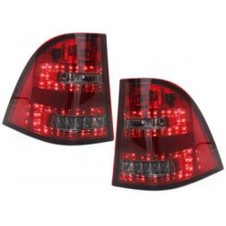 FEUX LED ROUGE / BLANC POUR MERCEDES ML W163