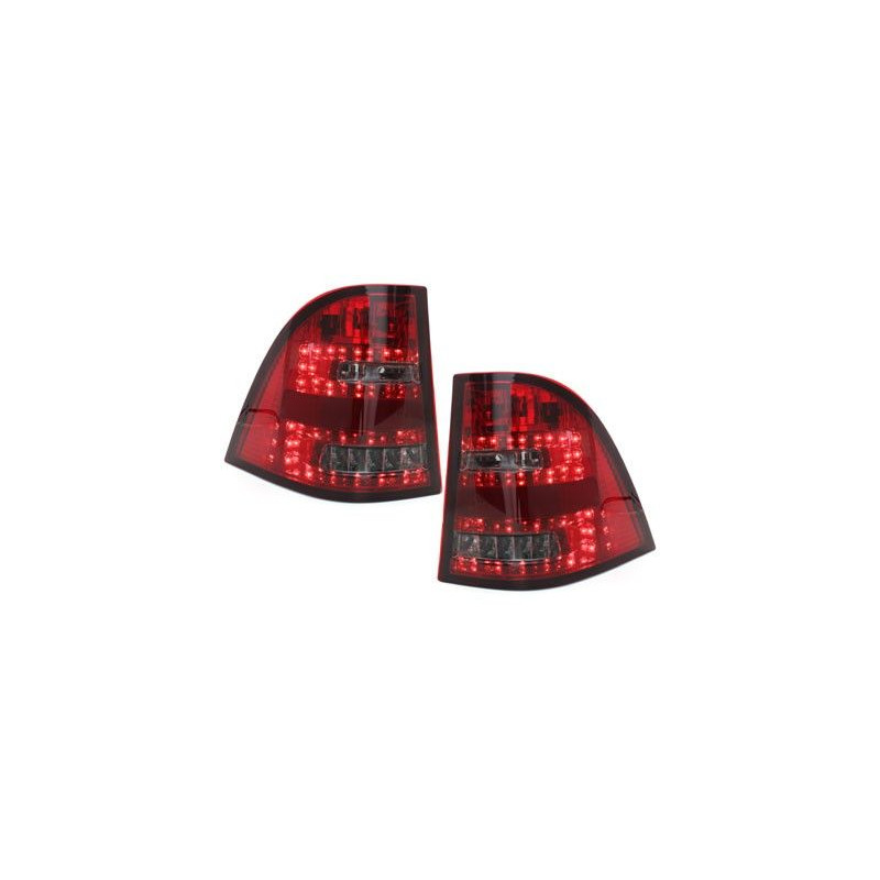 LUCI LED ROSSE / BIANCHE PER MERCEDES ML W163